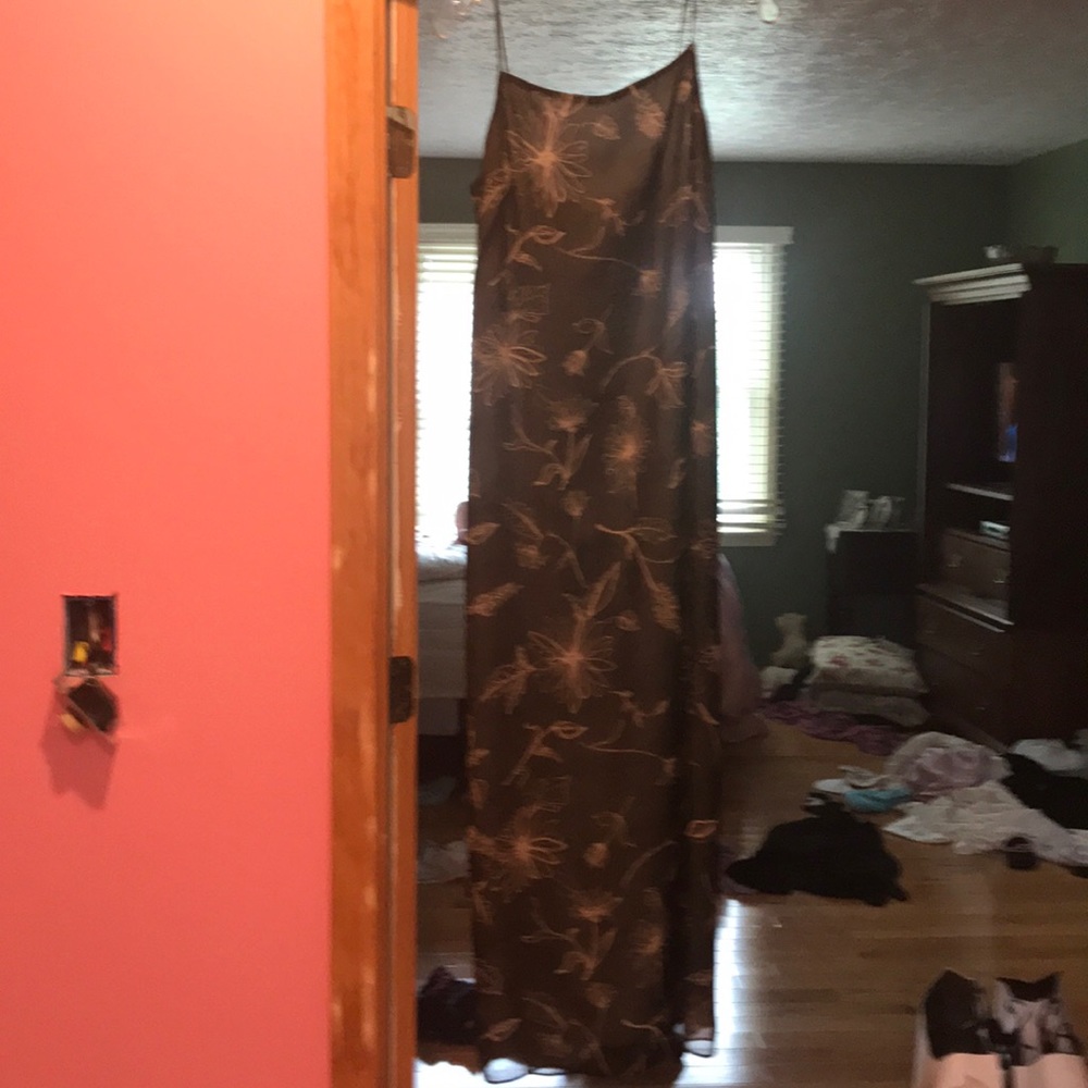 Vintage max studio Brown maxi dress